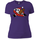 T-Shirts Purple Rush/ / X-Small Monopoly Skellington Women's Premium T-Shirt
