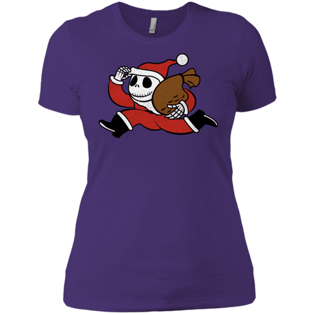 T-Shirts Purple Rush/ / X-Small Monopoly Skellington Women's Premium T-Shirt