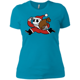 T-Shirts Turquoise / X-Small Monopoly Skellington Women's Premium T-Shirt
