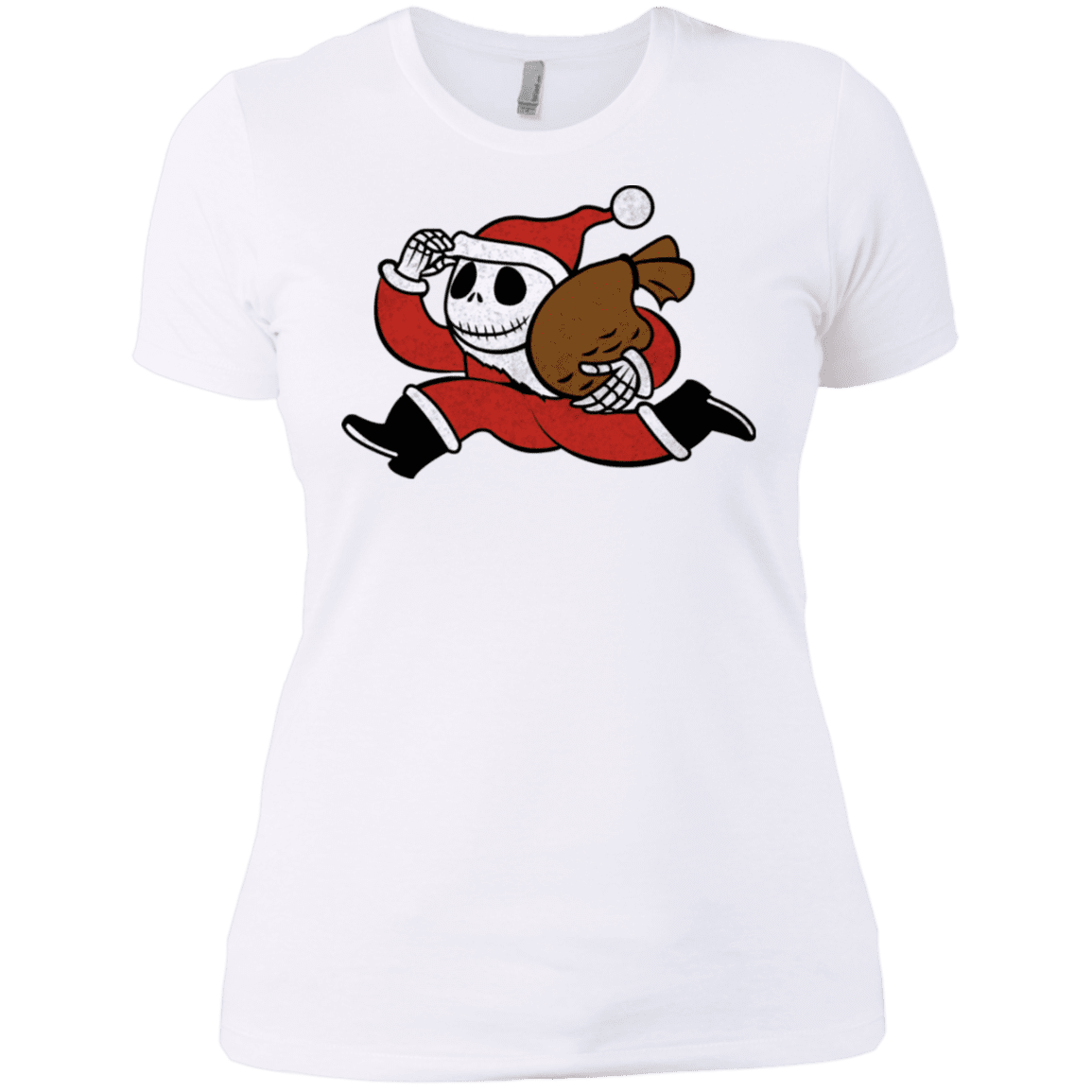 T-Shirts White / X-Small Monopoly Skellington Women's Premium T-Shirt