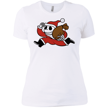 T-Shirts White / X-Small Monopoly Skellington Women's Premium T-Shirt