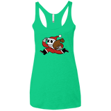 T-Shirts Envy / X-Small Monopoly Skellington Women's Triblend Racerback Tank