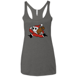 T-Shirts Premium Heather / X-Small Monopoly Skellington Women's Triblend Racerback Tank