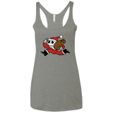 T-Shirts Venetian Grey / X-Small Monopoly Skellington Women's Triblend Racerback Tank