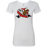 T-Shirts Heather White / S Monopoly Skellington Women's Triblend T-Shirt