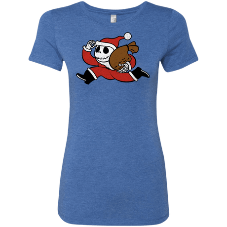 T-Shirts Vintage Royal / S Monopoly Skellington Women's Triblend T-Shirt
