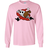 T-Shirts Light Pink / YS Monopoly Skellington Youth Long Sleeve T-Shirt