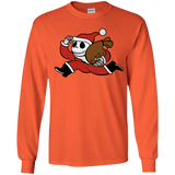 T-Shirts Orange / YS Monopoly Skellington Youth Long Sleeve T-Shirt