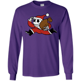 T-Shirts Purple / YS Monopoly Skellington Youth Long Sleeve T-Shirt