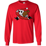 T-Shirts Red / YS Monopoly Skellington Youth Long Sleeve T-Shirt