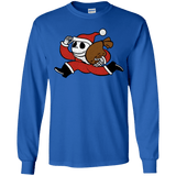 T-Shirts Royal / YS Monopoly Skellington Youth Long Sleeve T-Shirt