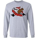 T-Shirts Sport Grey / YS Monopoly Skellington Youth Long Sleeve T-Shirt
