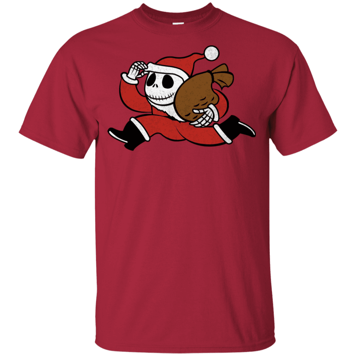 T-Shirts Cardinal / YXS Monopoly Skellington Youth T-Shirt