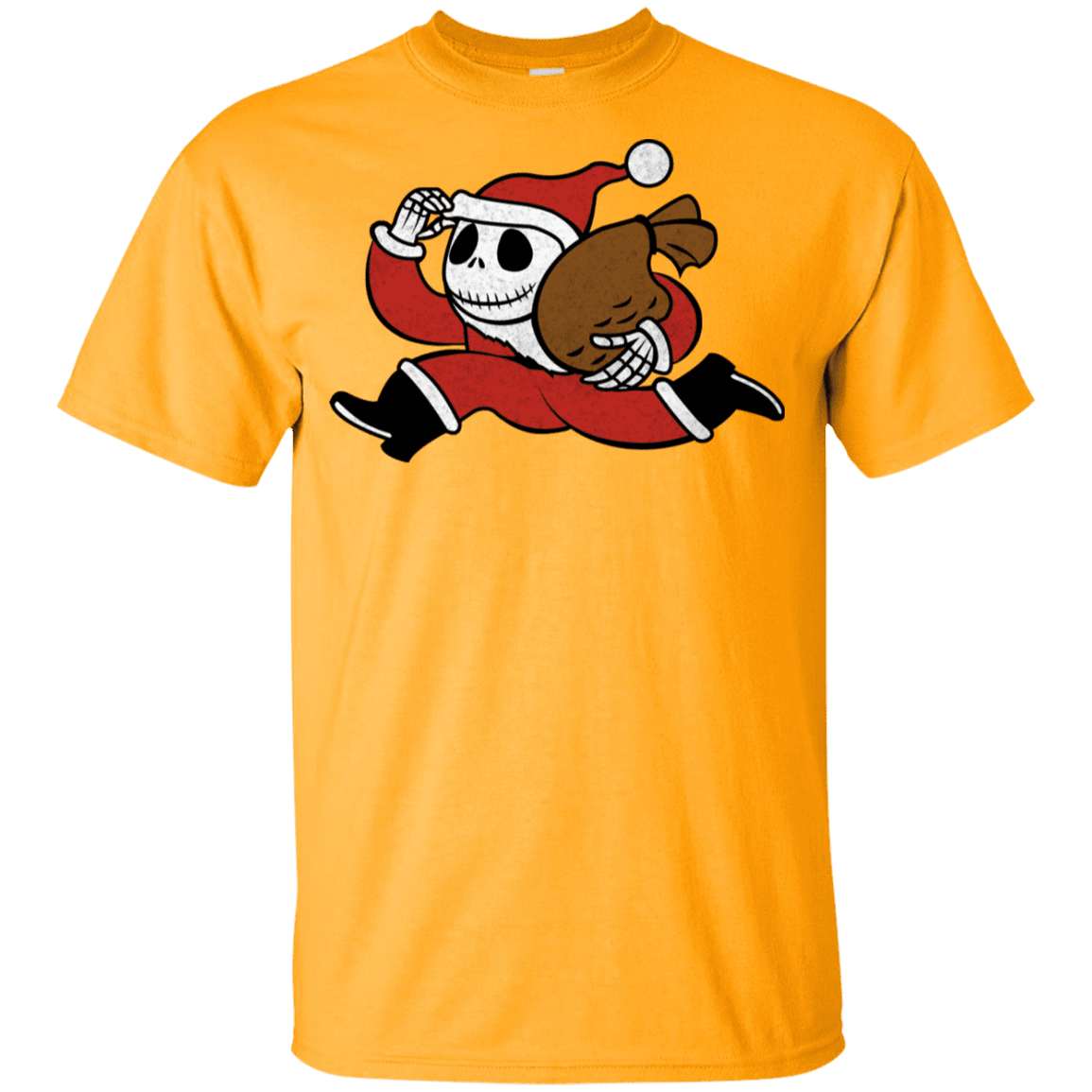 T-Shirts Gold / YXS Monopoly Skellington Youth T-Shirt