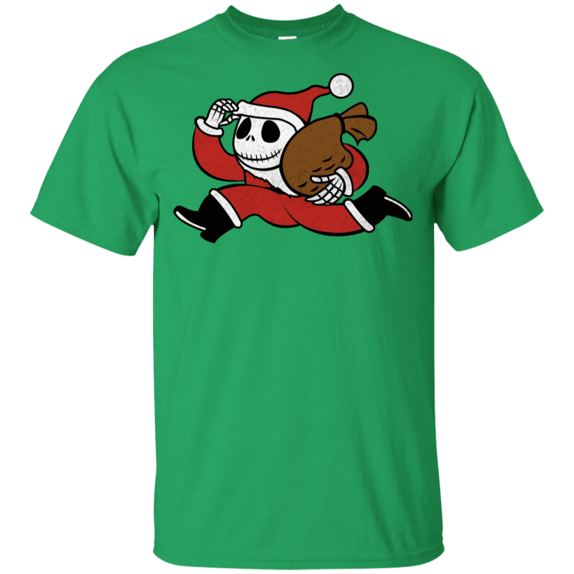 T-Shirts Irish Green / YXS Monopoly Skellington Youth T-Shirt