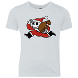 T-Shirts Heather White / YXS Monopoly Skellington Youth Triblend T-Shirt