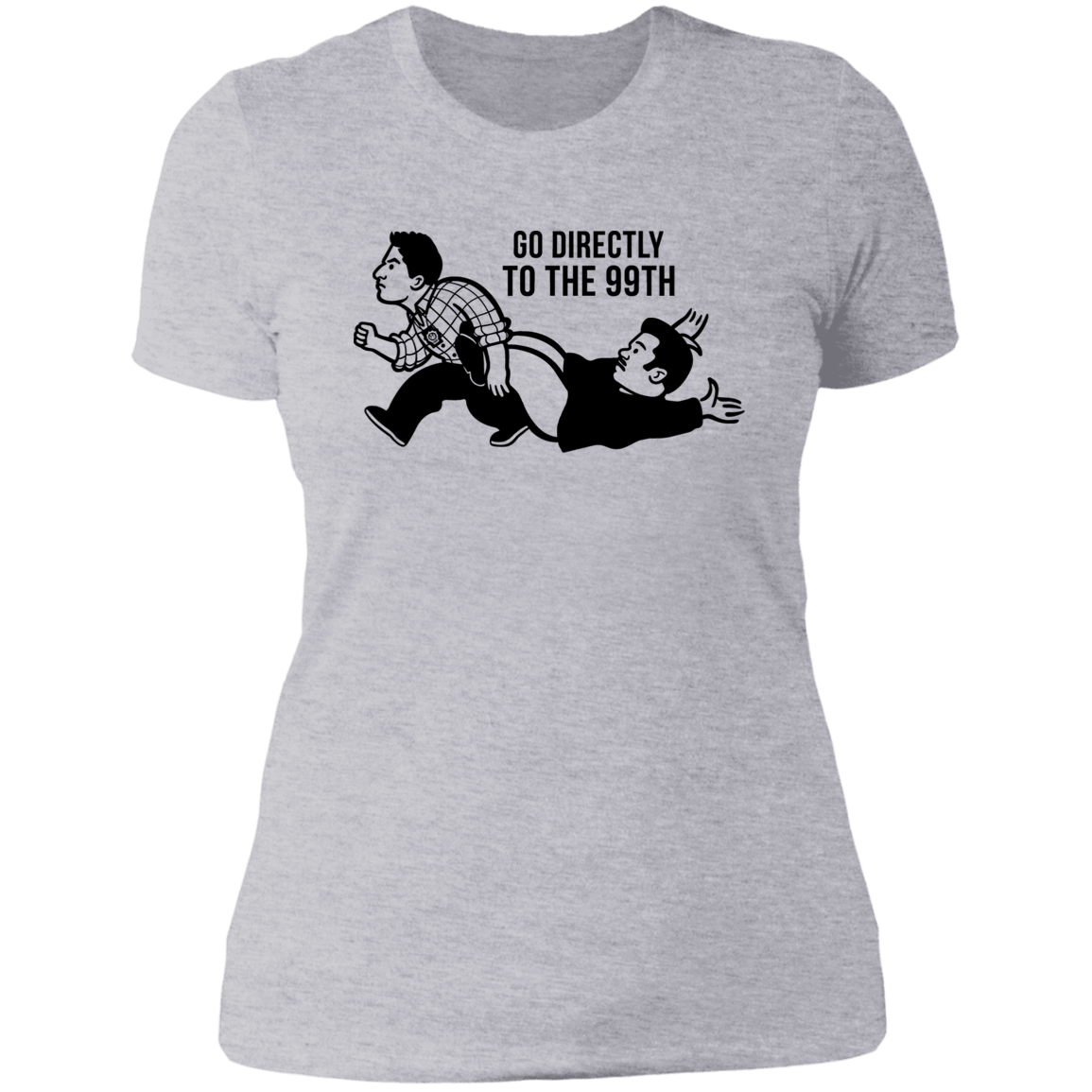 T-Shirts Heather Grey / S Monopontiac Women's Premium T-Shirt