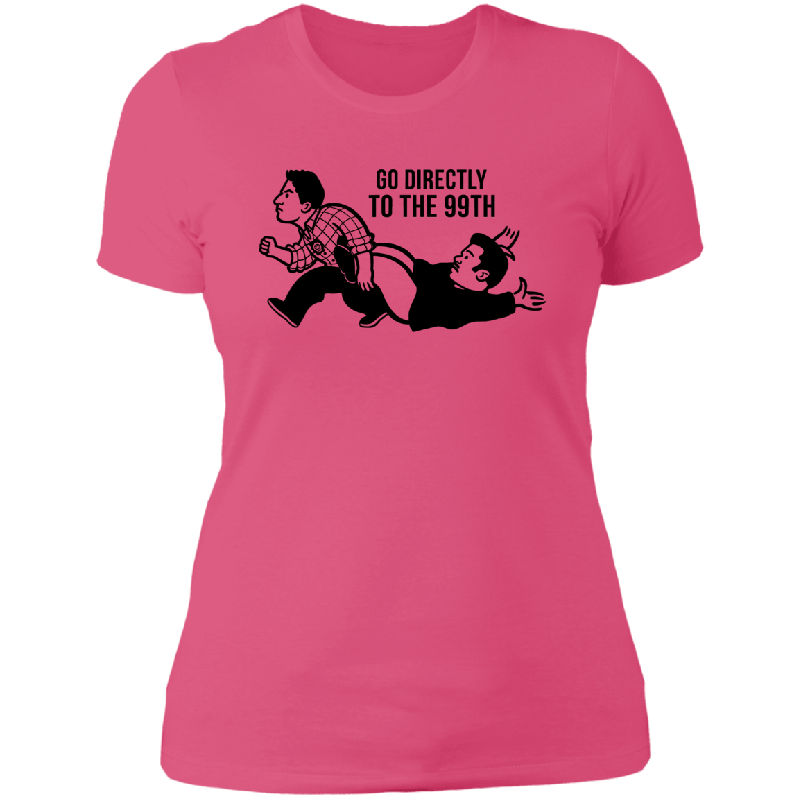 T-Shirts Hot Pink / S Monopontiac Women's Premium T-Shirt