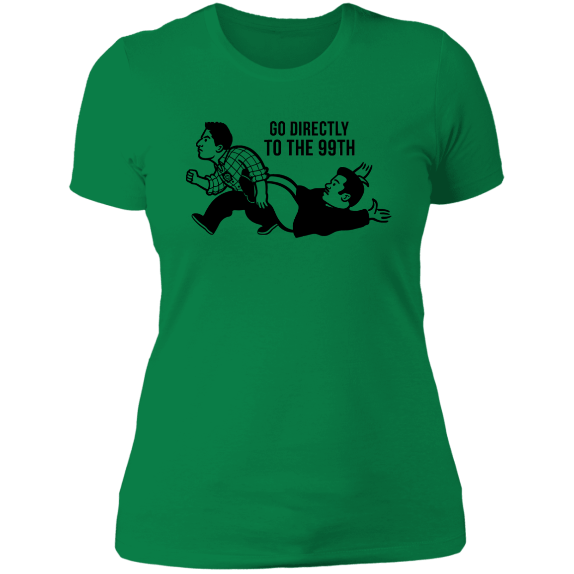 T-Shirts Kelly Green / S Monopontiac Women's Premium T-Shirt