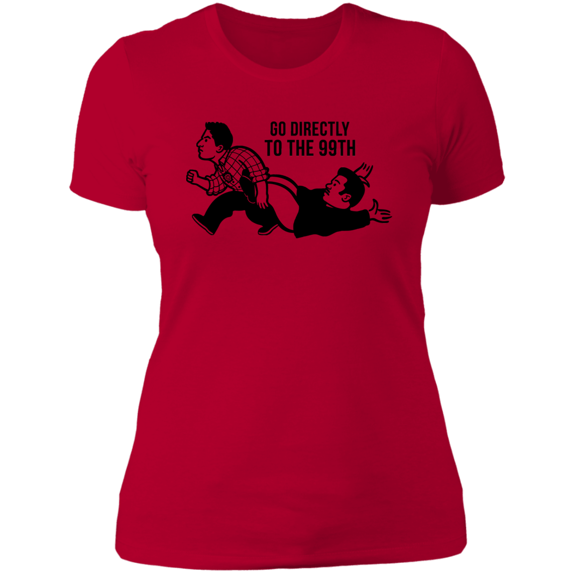 T-Shirts Red / S Monopontiac Women's Premium T-Shirt