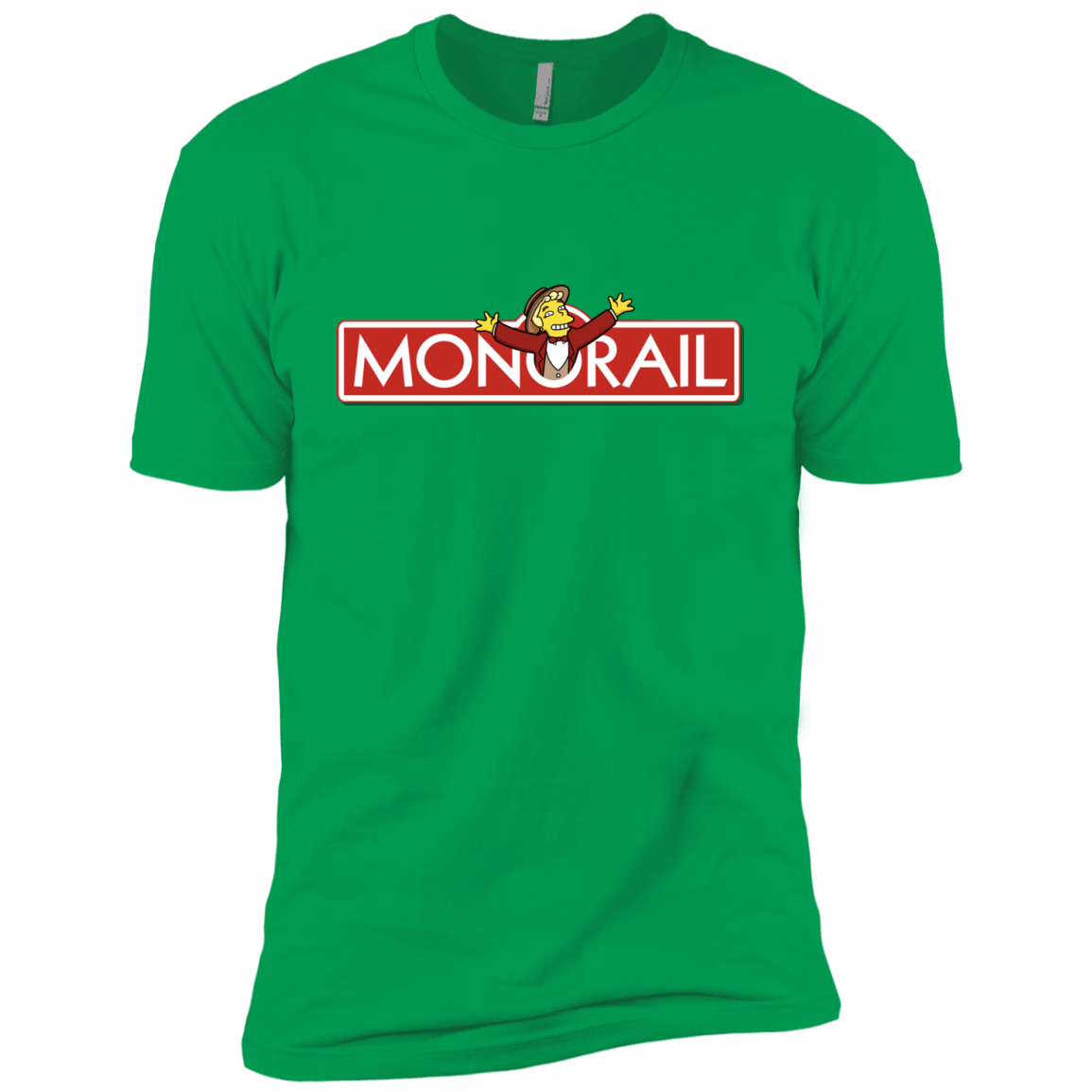 T-Shirts Kelly Green / YXS Monorail Boys Premium T-Shirt