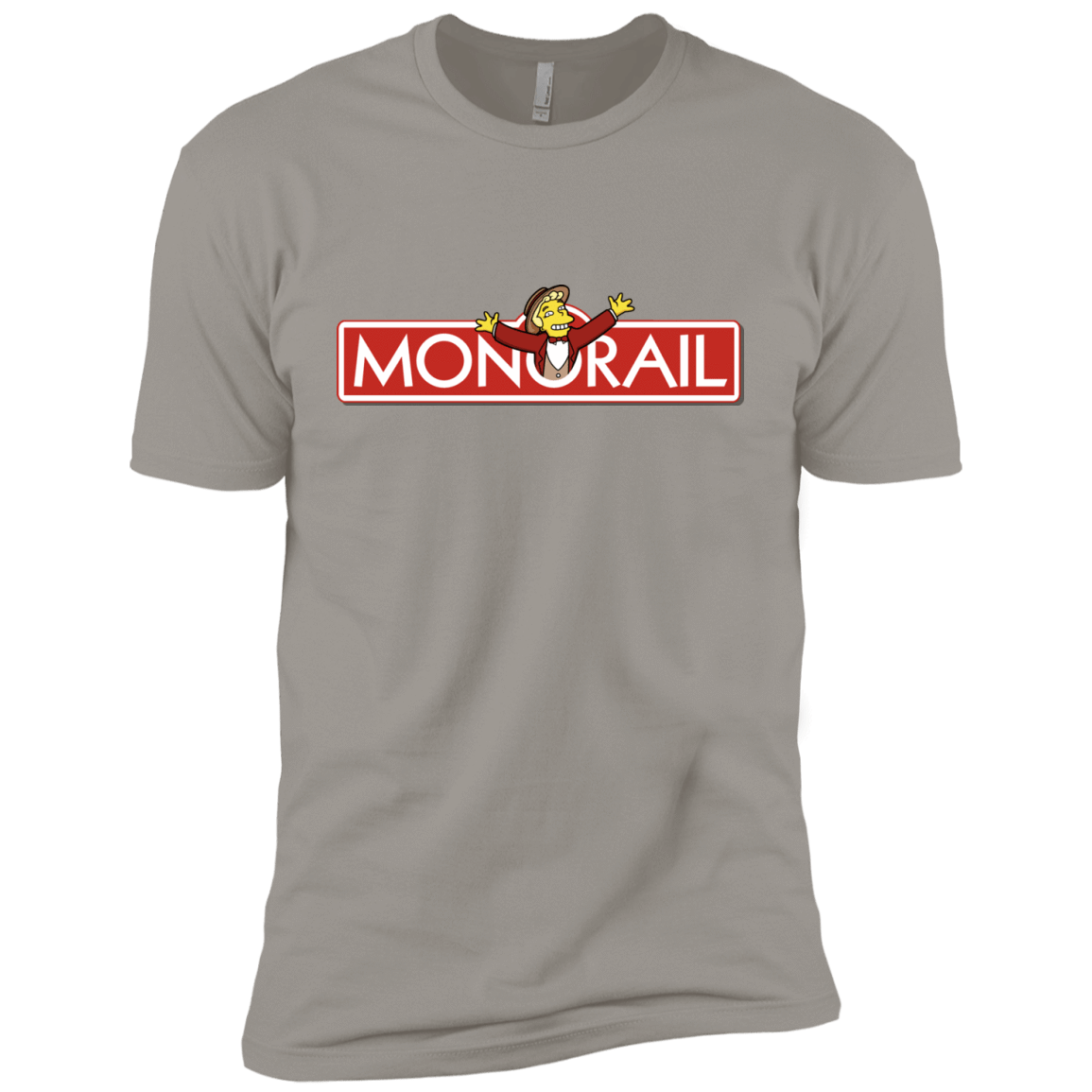 T-Shirts Light Grey / YXS Monorail Boys Premium T-Shirt