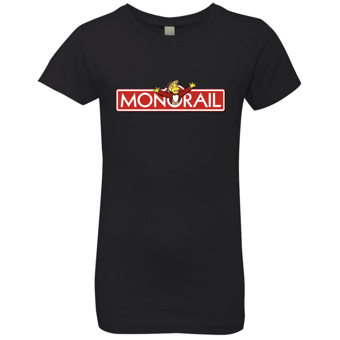 T-Shirts Black / YXS Monorail Girls Premium T-Shirt