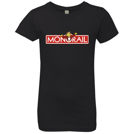 T-Shirts Black / YXS Monorail Girls Premium T-Shirt