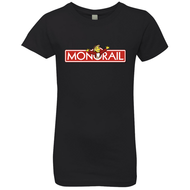 T-Shirts Black / YXS Monorail Girls Premium T-Shirt