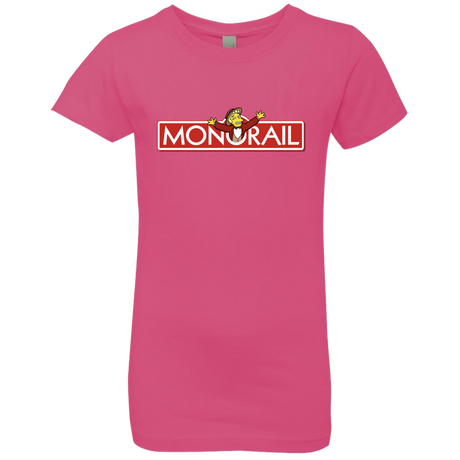T-Shirts Hot Pink / YXS Monorail Girls Premium T-Shirt