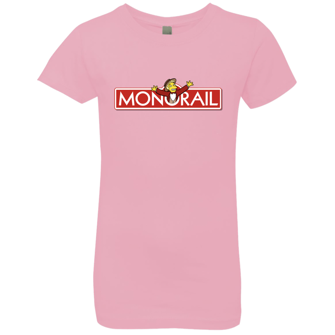 T-Shirts Light Pink / YXS Monorail Girls Premium T-Shirt