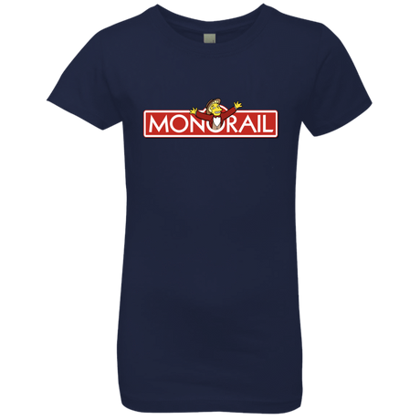 T-Shirts Midnight Navy / YXS Monorail Girls Premium T-Shirt