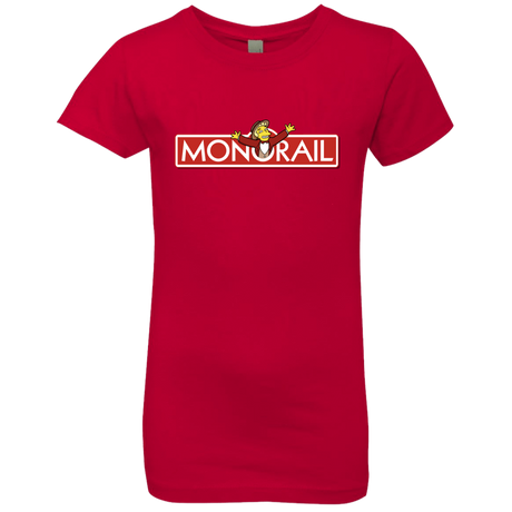 T-Shirts Red / YXS Monorail Girls Premium T-Shirt