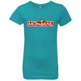 T-Shirts Tahiti Blue / YXS Monorail Girls Premium T-Shirt