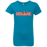 T-Shirts Turquoise / YXS Monorail Girls Premium T-Shirt