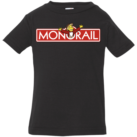 T-Shirts Black / 6 Months Monorail Infant Premium T-Shirt