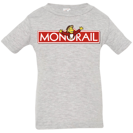 T-Shirts Heather Grey / 6 Months Monorail Infant Premium T-Shirt