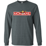 T-Shirts Dark Heather / S Monorail Men's Long Sleeve T-Shirt