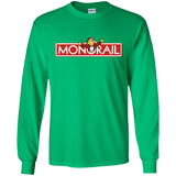 T-Shirts Irish Green / S Monorail Men's Long Sleeve T-Shirt