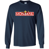 T-Shirts Navy / S Monorail Men's Long Sleeve T-Shirt