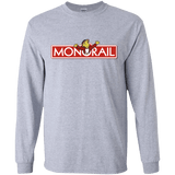 T-Shirts Sport Grey / S Monorail Men's Long Sleeve T-Shirt