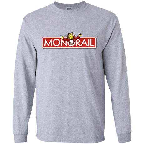 T-Shirts Sport Grey / S Monorail Men's Long Sleeve T-Shirt