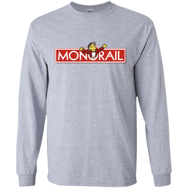 T-Shirts Sport Grey / S Monorail Men's Long Sleeve T-Shirt