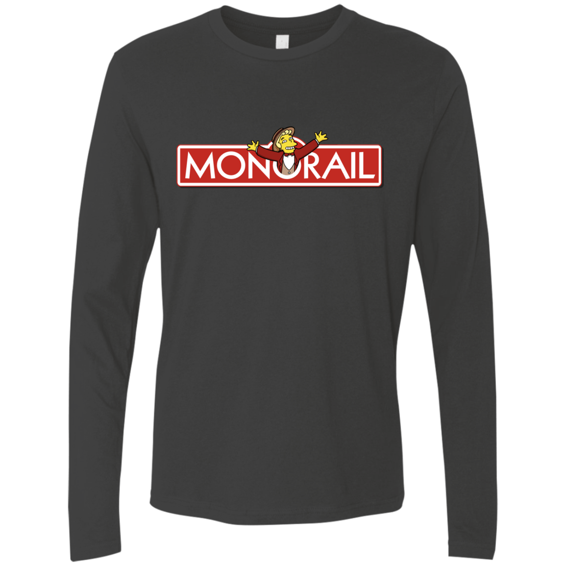 T-Shirts Heavy Metal / S Monorail Men's Premium Long Sleeve