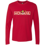 T-Shirts Red / S Monorail Men's Premium Long Sleeve