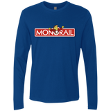 T-Shirts Royal / S Monorail Men's Premium Long Sleeve