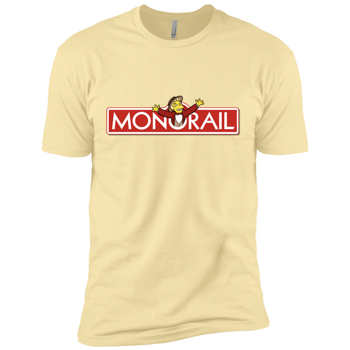 T-Shirts Banana Cream / X-Small Monorail Men's Premium T-Shirt