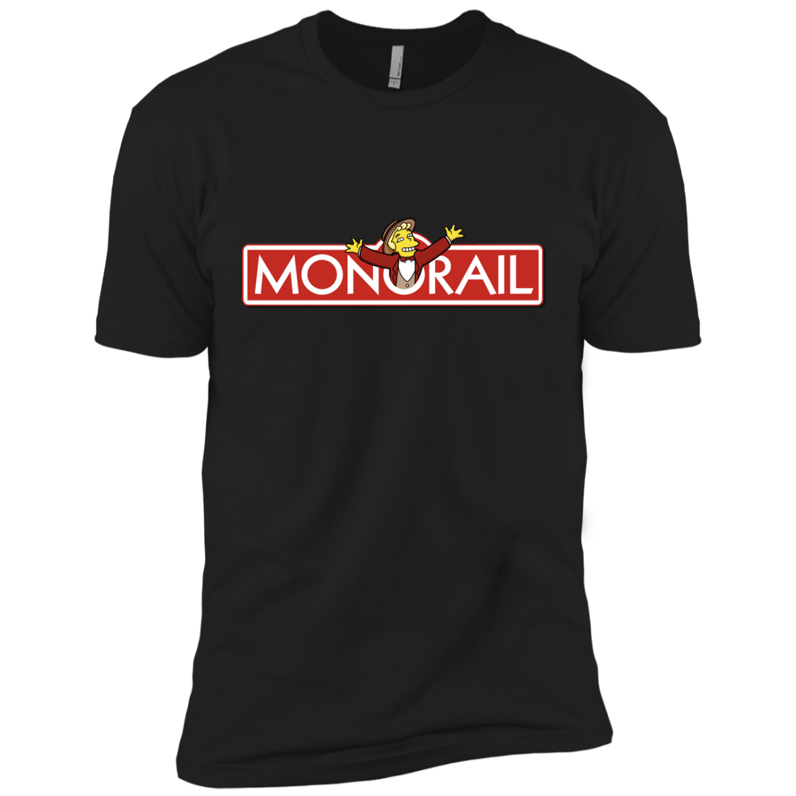 T-Shirts Black / X-Small Monorail Men's Premium T-Shirt