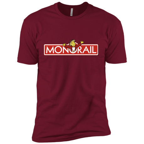 T-Shirts Cardinal / X-Small Monorail Men's Premium T-Shirt