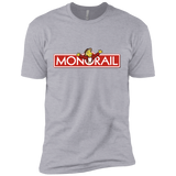 T-Shirts Heather Grey / X-Small Monorail Men's Premium T-Shirt